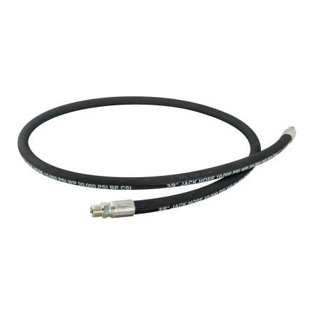 Bva Hydraulics BVA Hydraulic Rubber Hydraulic Hose, 3/8inID 6'L, 3/8in-18 NPTF CS3838